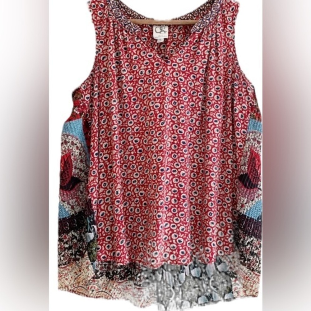 Anthropologie One September Tank Top Small Tamarosa